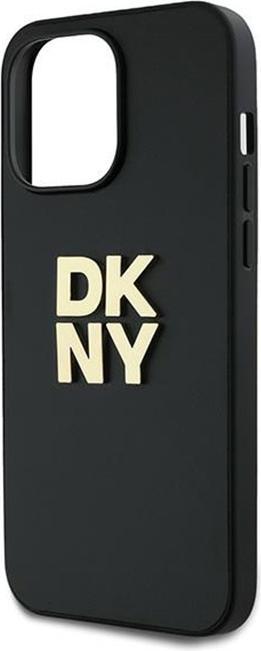 Actual product image DKNY DKHCP14XPBSWSK iPhone 14 Pro Max 6.7" czarny/black hardcase Wrist Strap Stock Logo (Apple iPhone 14 Pro Max)