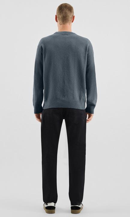 Produktbild s.Oliver Strickpullover Strukturierter Strickpullover (S)