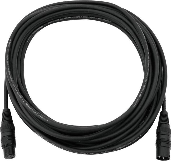 Image du produit Sommer Cable Câble DMX XLR 3 pôles 15m sw Hicon (15 m)