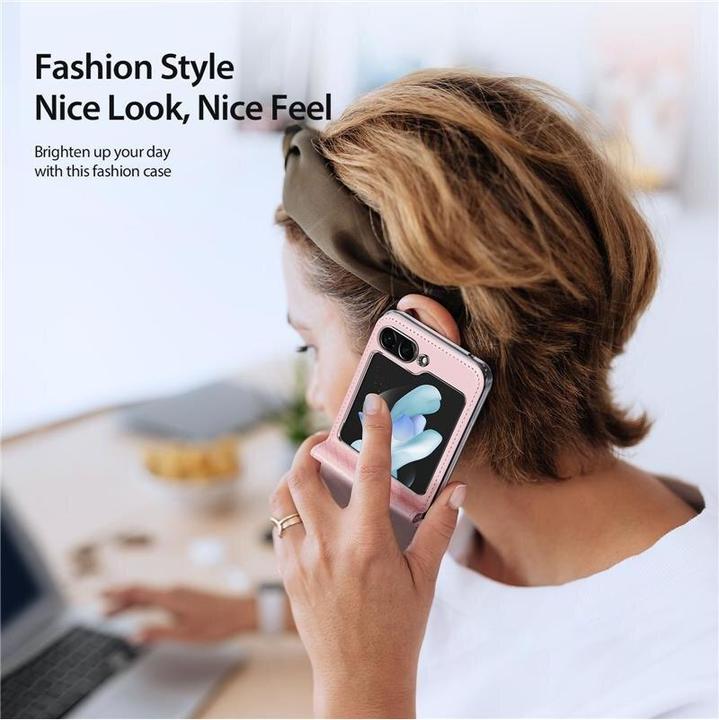 Image du produit Dux Ducis Bril Series Housse en cuir (Samsung Galaxy Z Flip5)