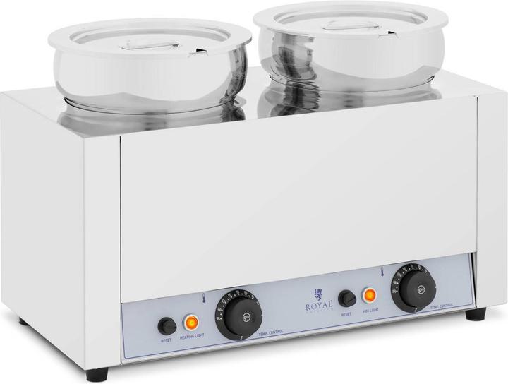 Actual product image Royal Catering Soup Station - 2 x 7 L - 1000 W - glossy -