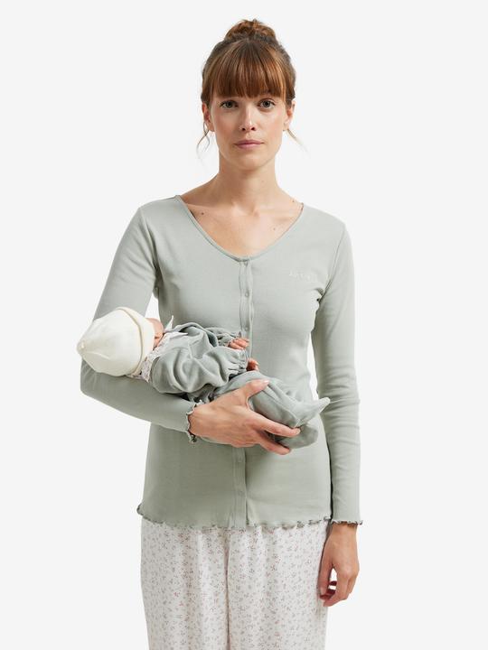Produktbild Vertbaudet Schlafanzug für Schwangerschaft und Stillzeit, Shirt & Hose