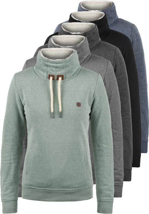 Immagine prodotto Desires Ozeana Pile Felpa Con Fodera D'Orsacchiotto Pullover Pull Oversize Da Donna Con Collo Alto R (S)