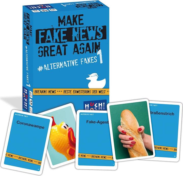 Immagine prodotto 882165 - Alternative Fakes 1: Make Fake News Great Again, 4+ giocatori, 16 anni (espansione EN) (Tedesco)