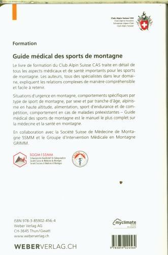 Produktbild Guide médical des sports de montagne (Französisch, Daniel Walter, Urs Hefti, Martin Walliser, 2023)