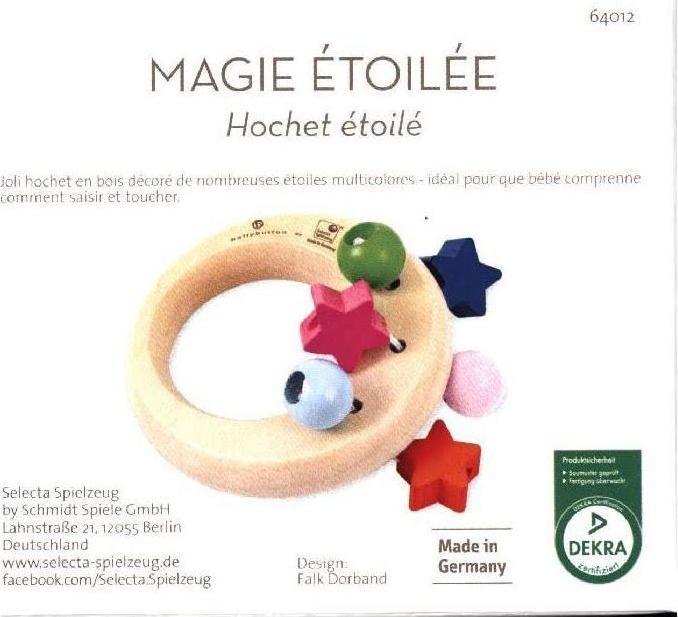 Produktbild Selecta Spielzeug Greifling Sternenzauber