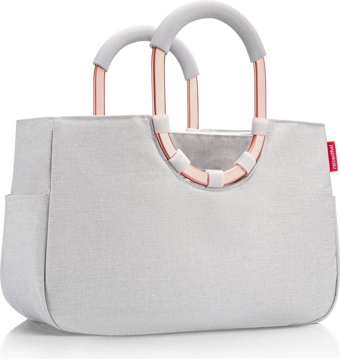 Actual product image reisenthel Shopping Basket Loopshopper M Frame twist sky rose