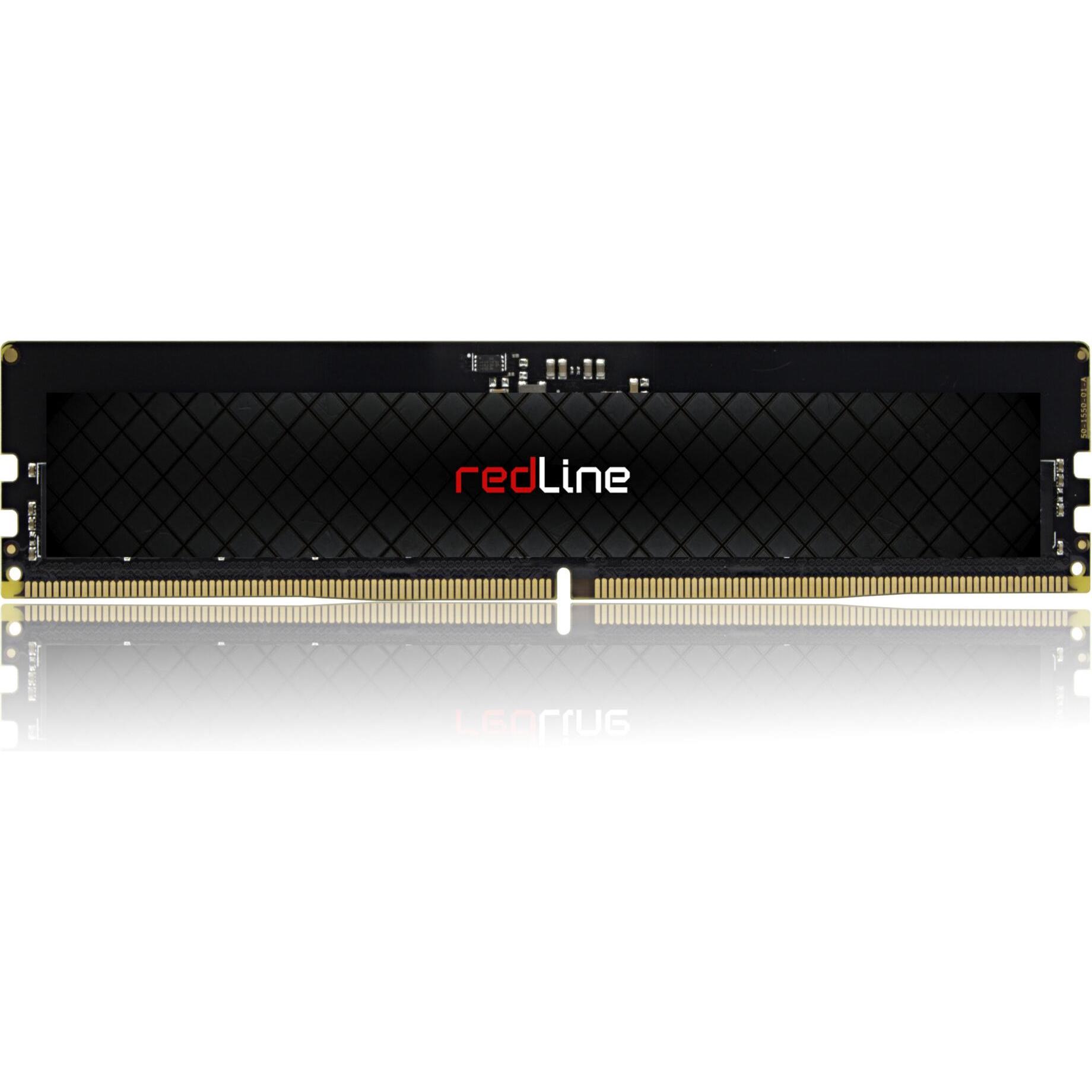 Mushkin Nero/Rosso Ddr5 32Gb Pc 5600 Cl46 1.1V Redline Udimm Singolo Interno Al Dettaglio (1 X 32Gb, 5600 Mhz, Ram Ddr5, Dimm), Memoria Ram,