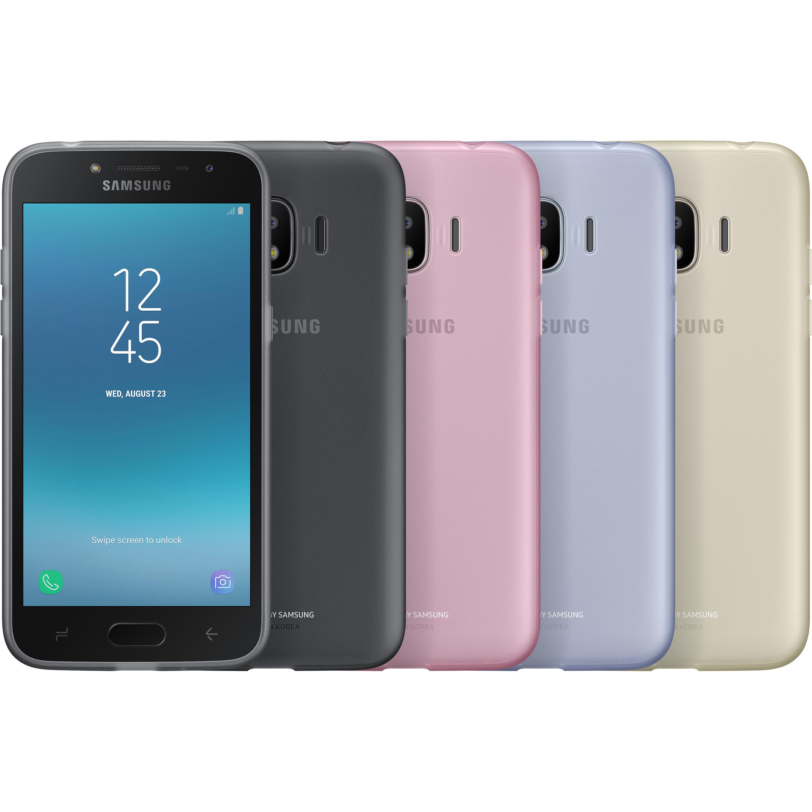 Thumbnail - Samsung Jelly Cover (Samsung Galaxy J2 Pro (2018)), Smartphone Hülle, Schwarz