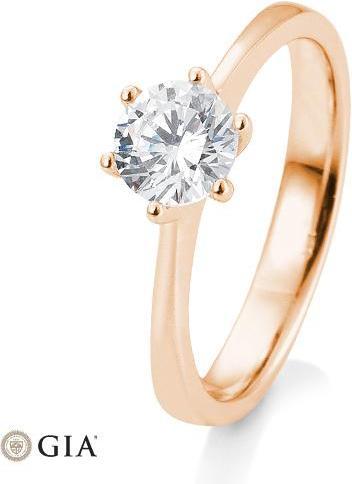 Actual product image Breuning 6 prong set 0.80-1.50 ct. (49, 585/14 K Gold)