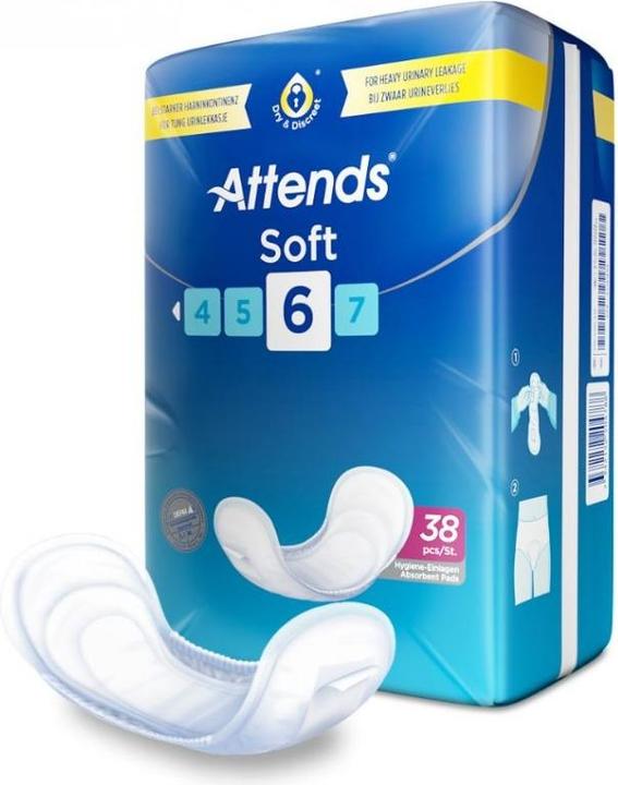 Actual product image Attends Soft 6 insoles (38 x)
