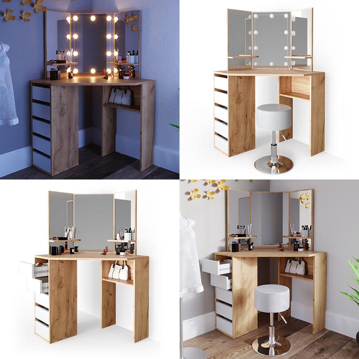 Actual product image Vicco Arielle (54 x 54 x 141.5 cm)