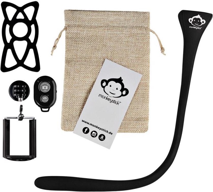 Actual product image Monkeystick Flexibler Selfie Stick