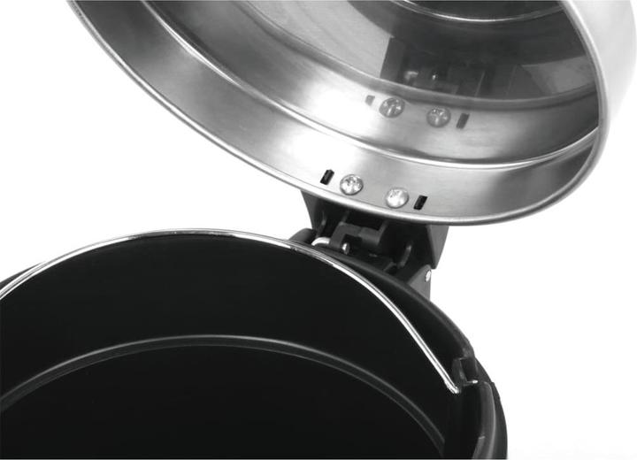 Immagine prodotto EKO Cestino a pedale Serene in acciaio inox opaco da 30 L con coperchio ammortizzato e contenitore (30 l)