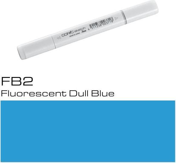 Immagine prodotto Copic Schizzo tipo FB - 2 (FB (FB2) - Blu fluorescente, 1 x)