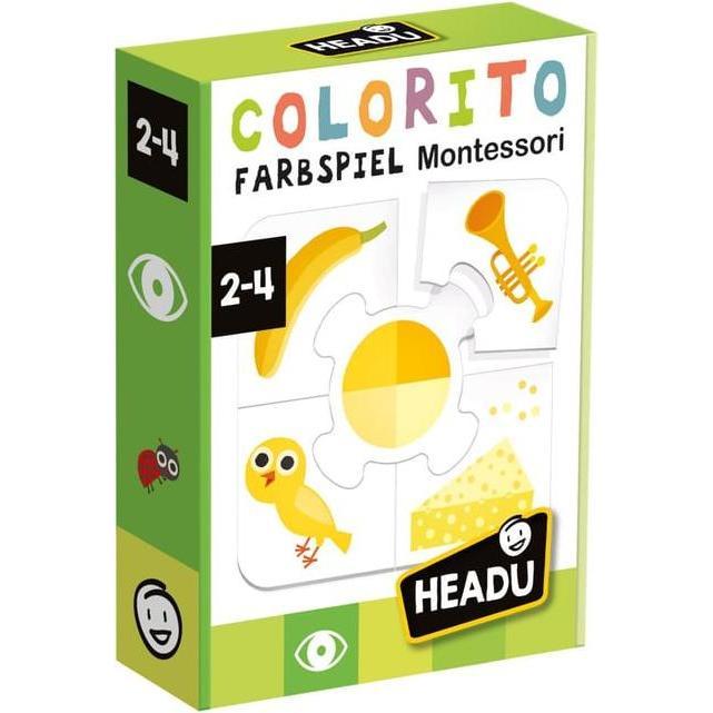 Heinrich Bauer Headu - Lernspiel - Colorito Farbspiel - Montessori