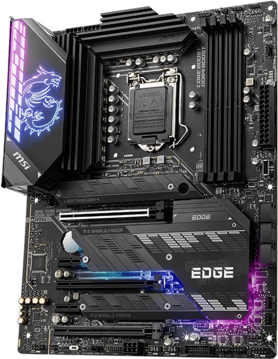 Image du produit MSI MPG Z590 Gaming Edge Wifi (LGA 1200, Intel Z590, ATX)