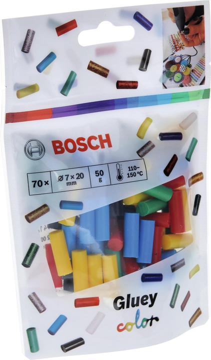 Actual product image Bosch Zubehör Gluey Sticks Color Mix