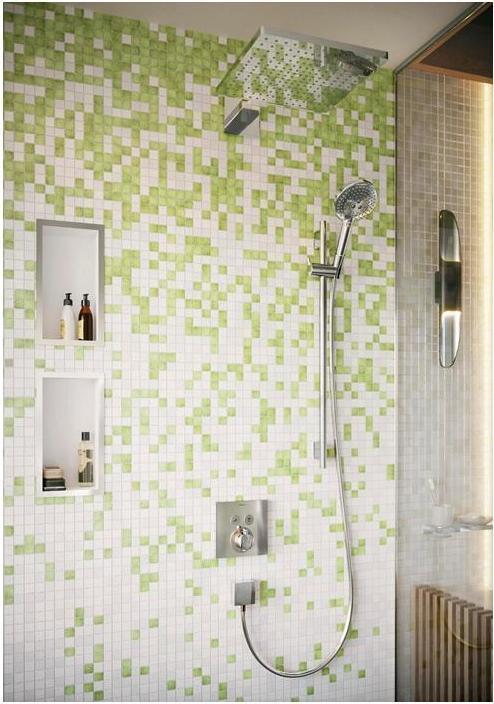 Actual product image hansgrohe Unica shower rod S Puro 90 cm with Isiflex shower hose 160 cm