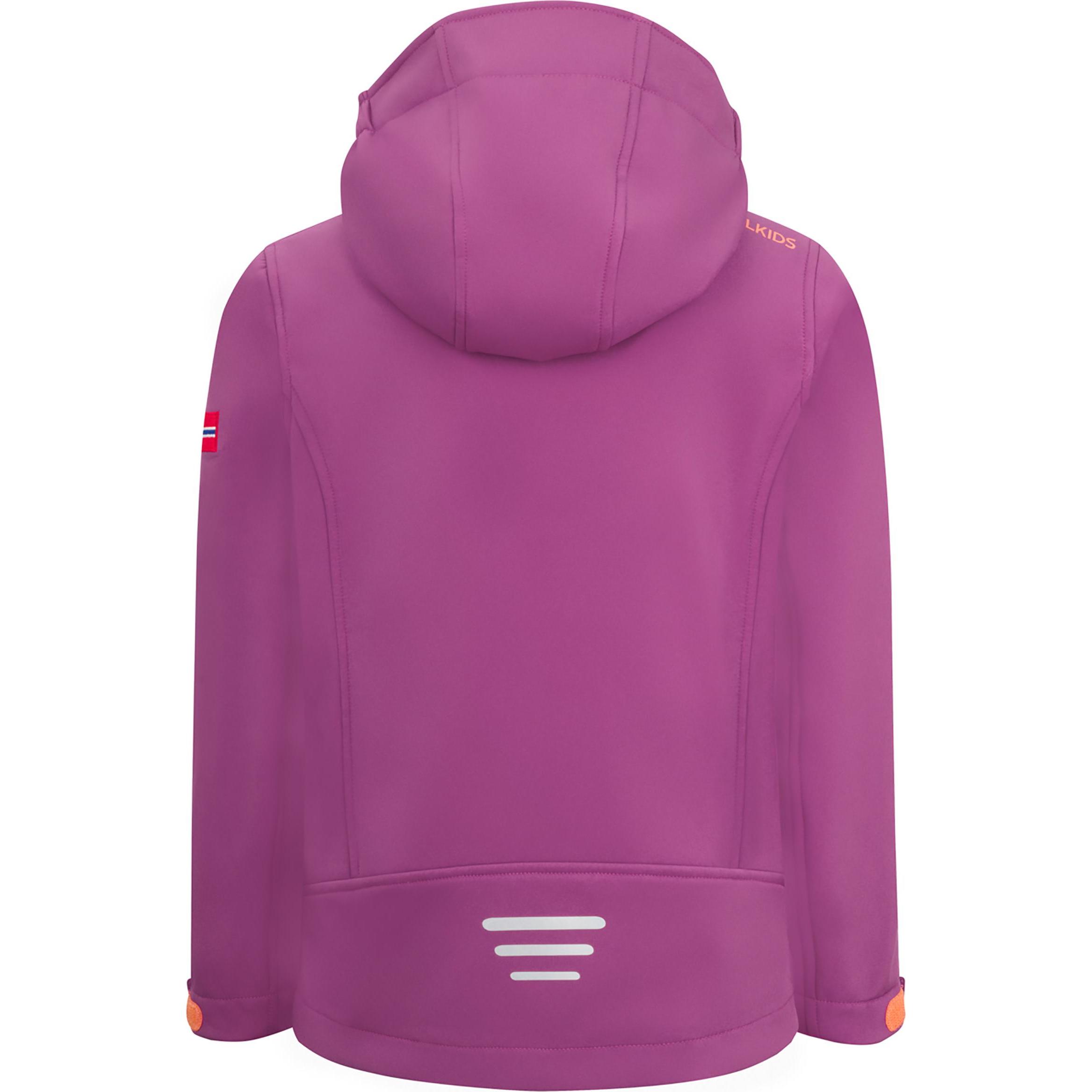 Thumbnail - Trollkids, Unisex, Jacke, Girl's Trollfjord Jacket (152), Violett, 152
