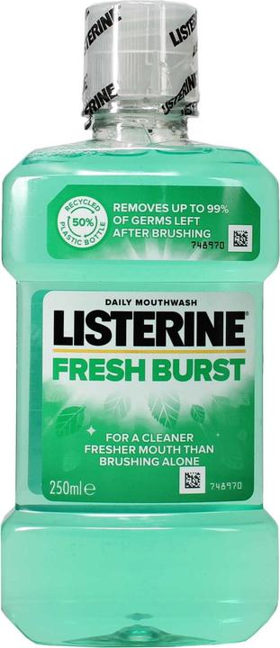 Listerine Mouthwash Fresh Burst (250 ml, Mouthwash)