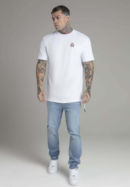Actual product image Siksilk Oversized T-shirt in white (XS)