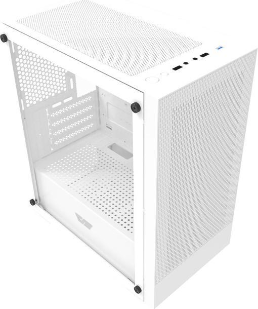 Productafbeelding Darkflash Tech Darkflash M305 computer case without fans (White) (ITX)