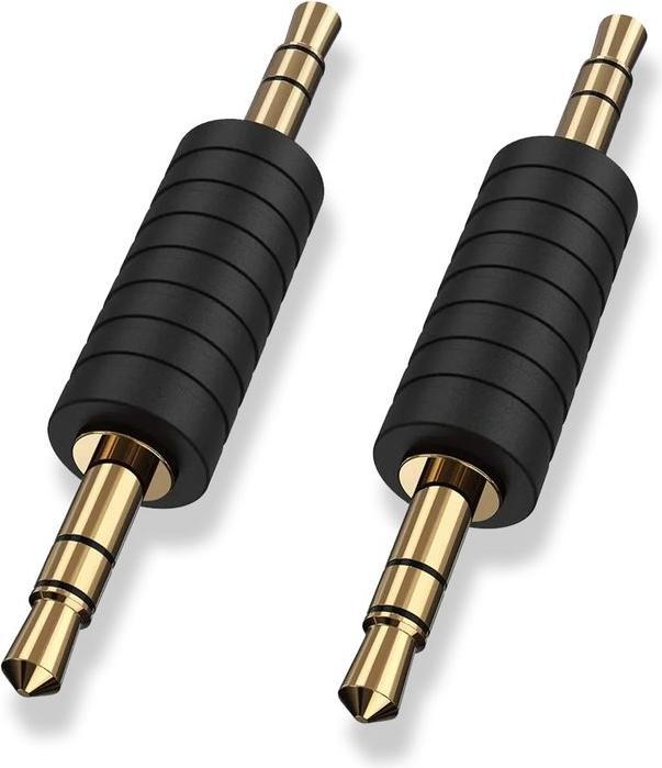 Immagine prodotto Hermex Adattatore audio maschio-maschio Jackadapter maschio-maschio