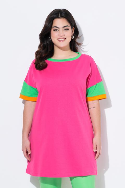 Produktbild Angel of Style T-Shirt, oversized, farbig überschnittene Schultern (48)