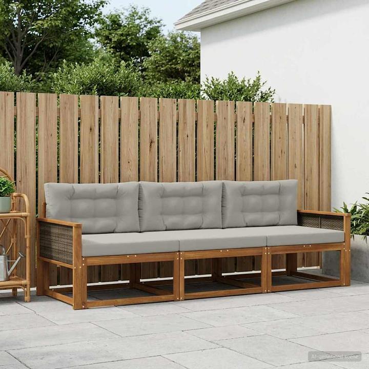 Actual product image vidaXL Outdoor-Sofagarnitur