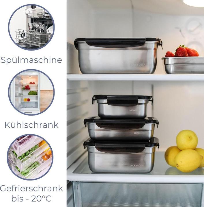 Actual product image Lock & Lock Storage tin (1.10 l)