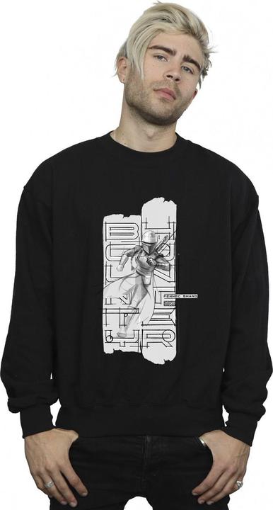 Produktbild Star Wars The Book Of Boba Fett Fennec Illustration Sweatshirt (3XL)