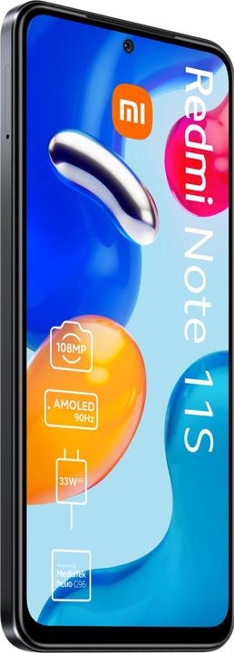 Produktbild Xiaomi Redmi Note 11S (128 GB, Graphite gray, 6.43", Dual SIM, 108 Mpx, 4G)