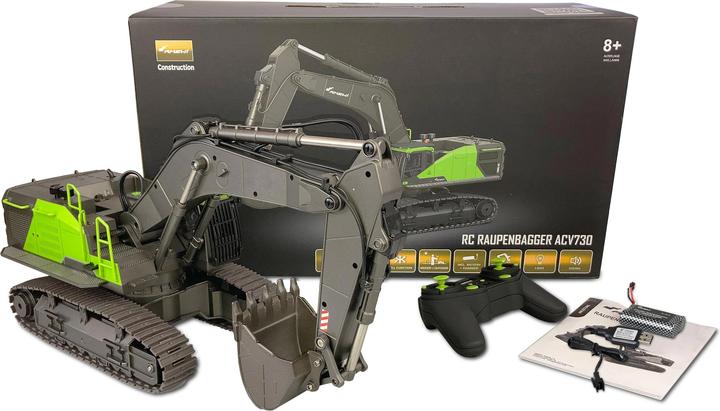 Actual product image Amewi Crawler excavator ACV730 V3 (RTR Ready-to-Run)