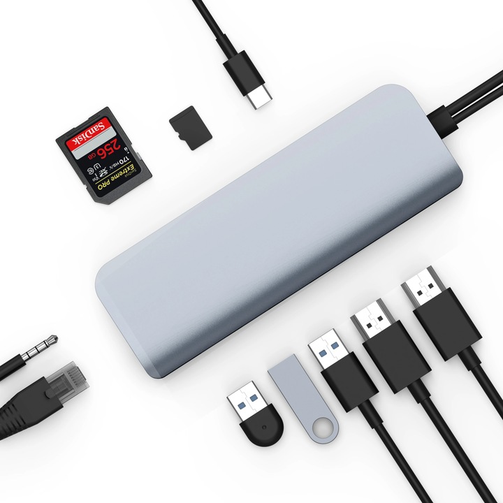 Produktbild Hyperdrive Viper 10 in 2 (USB-C, 10 Ports)