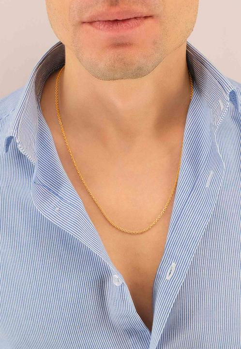 Produktbild Muau Rundanker (18K 750, Gold Poliert, 45 cm)