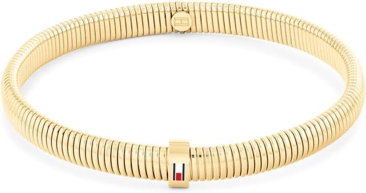 Productafbeelding Tommy Hilfiger - Elegant gold-plated bracelet for women Stretch Bracelets 2781005 (16.50 cm, Roestvrij staal)