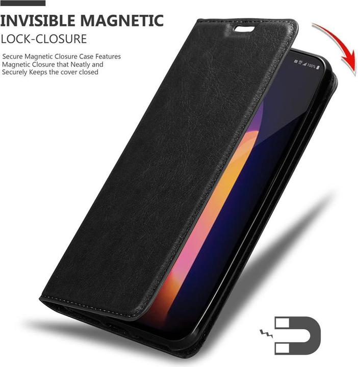 Actual product image Cadorabo Book Invisible Magnet Cover (LG V60 ThinQ 5G)