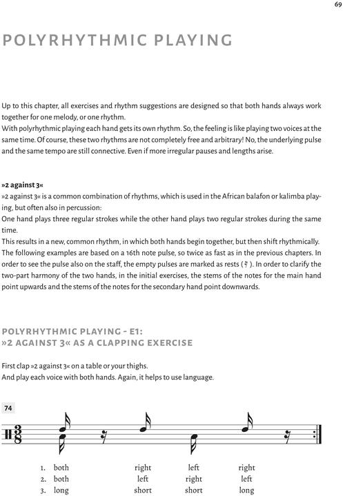 Image du produit Handpan - Learning by Playing (Anglais, Éditions musicales HAGE, 2020)