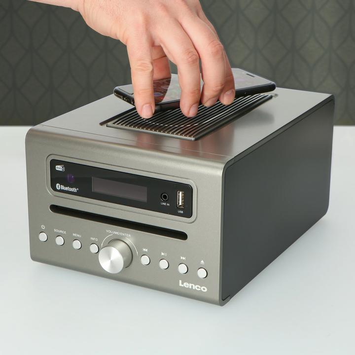 Actual product image Lenco MC-175 (Bluetooth, 2x 20 W)