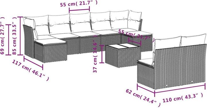 Produktbild vidaXL Emmeline