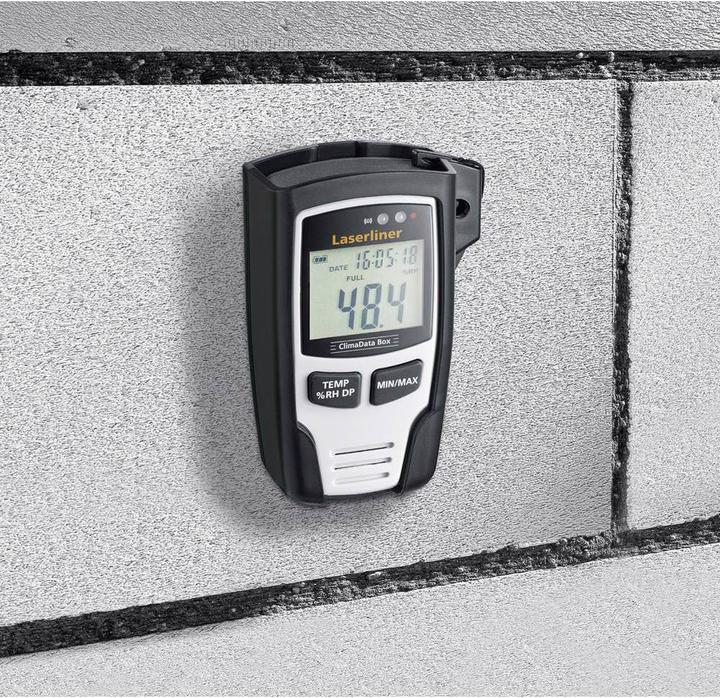 Produktbild Laserliner Luftfeuchtemessgerät (Hygrometer) ClimaData Box
