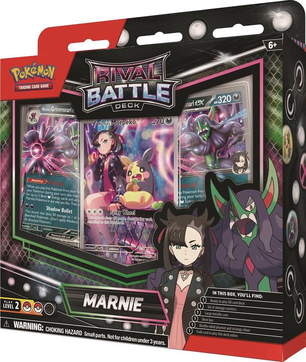 Produktbild Pokémon Rival Battle Deck Marnie/Steven (Englisch, Deck)