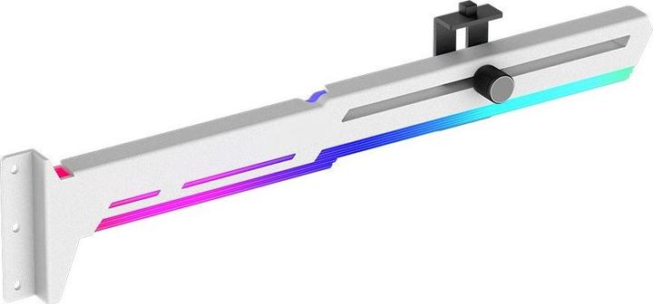 Produktbild 1st Cool 1stCOOL GPU Holder ARGB - metal adjustable white VGA holder