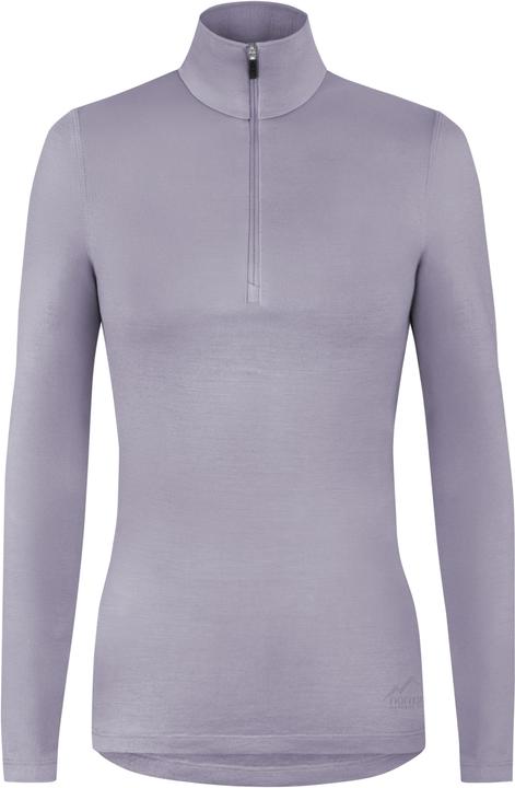Actual product image Normani Damen Merino Langarm mit 1/4 Zipper „Launceston“ - 9669 (XXL)