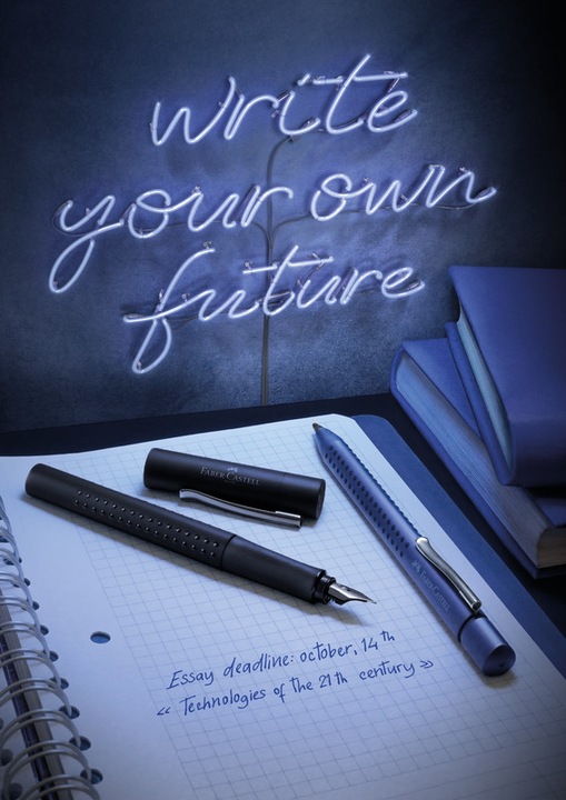 Actual product image Faber-Castell Grip 2010 Harmony (Blue, 1 x)
