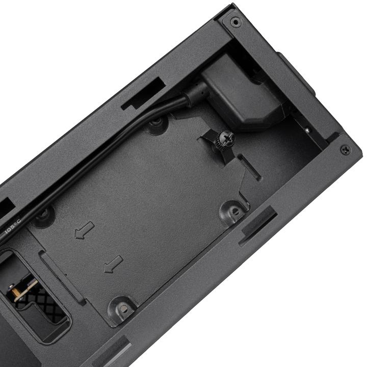 Produktbild Silverstone SST-ML12B Milo Slim HTPC Slim & compact Mini-ITX Computer Case (Mini-ITX)