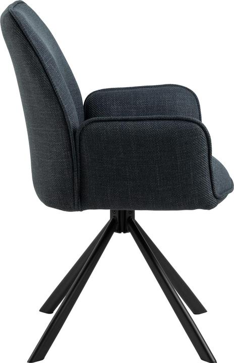 Produktbild AC Design Stuhl Glenda, 2 Stück, Anthrazit