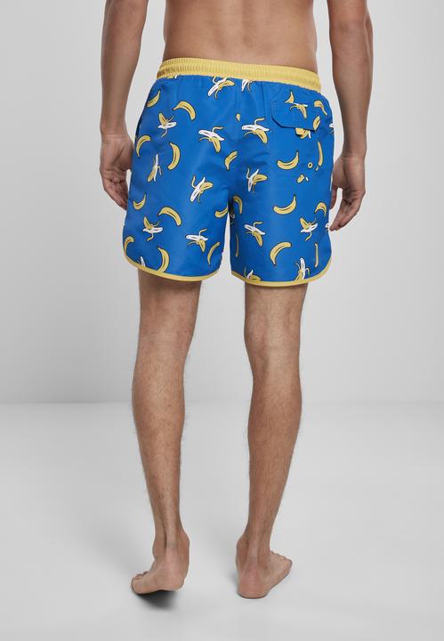 Produktbild Urban Classics Pattern Retro Swim Shorts (L, S)