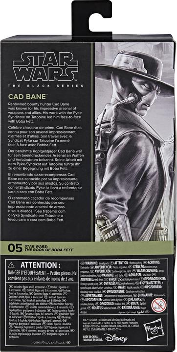 Productafbeelding Hasbro Star Wars: Het boek van Boba Fett Black Series beeldje Cad Bane 15 cm